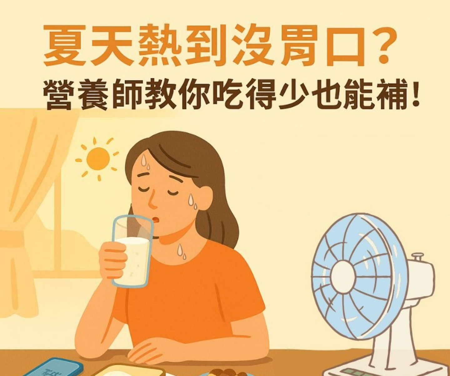 天氣熱沒食慾封面圖